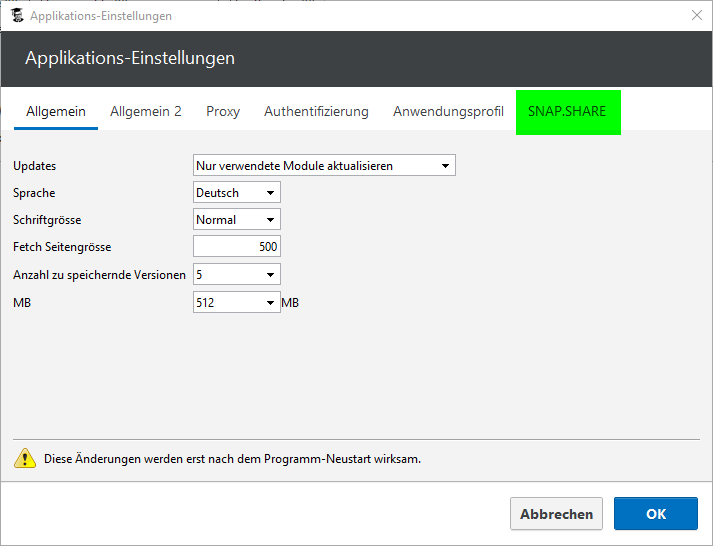 Eigenes Logo In Snap Share Anzeigen Dr Tax Helpdesk